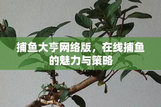 捕鱼大亨网络版，在线捕鱼的魅力与策略
