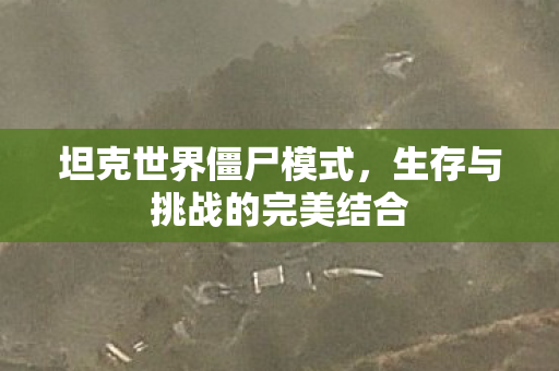 坦克世界僵尸模式，生存与挑战的完美结合