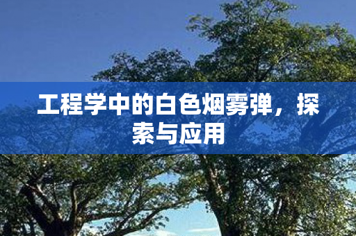 工程学中的白色烟雾弹，探索与应用