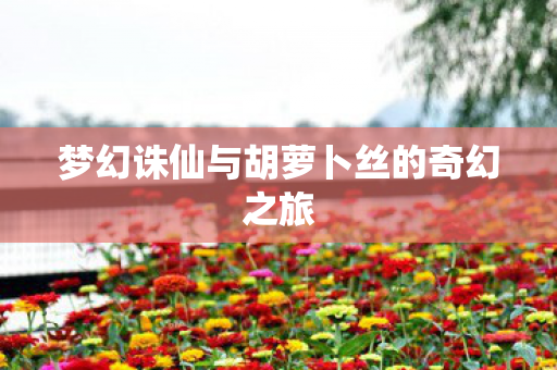 梦幻诛仙与胡萝卜丝的奇幻之旅