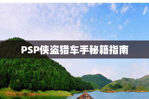 PSP侠盗猎车手秘籍指南