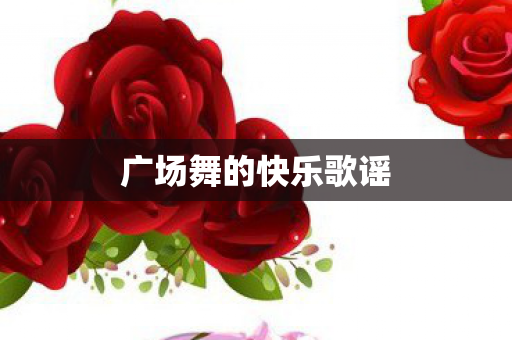 广场舞的快乐歌谣