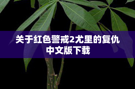 关于红色警戒2尤里的复仇中文版下载