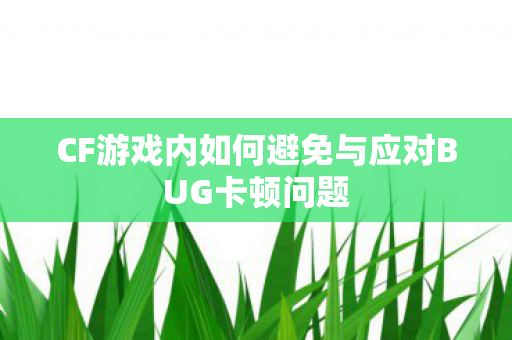 CF游戏内如何避免与应对BUG卡顿问题