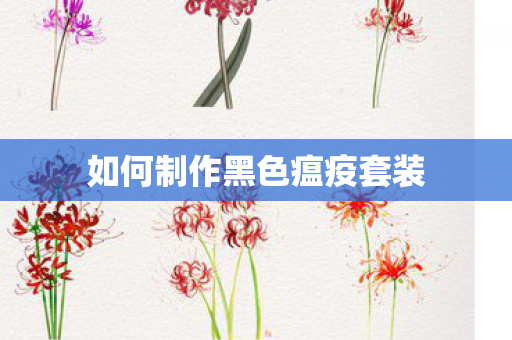 如何制作黑色瘟疫套装
