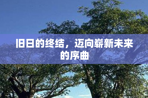 旧日的终结，迈向崭新未来的序曲
