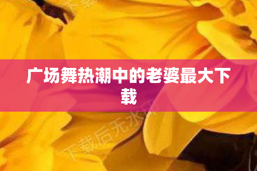 广场舞热潮中的老婆最大下载