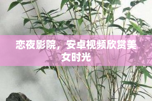 恋夜影院,安卓视频欣赏美女时光 恋夜影院,安卓视频欣赏美女时光