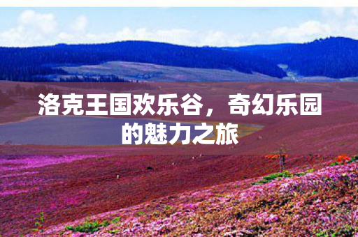 洛克王国欢乐谷，奇幻乐园的魅力之旅