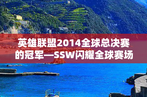 英雄联盟2014全球总决赛的冠军—SSW闪耀全球赛场