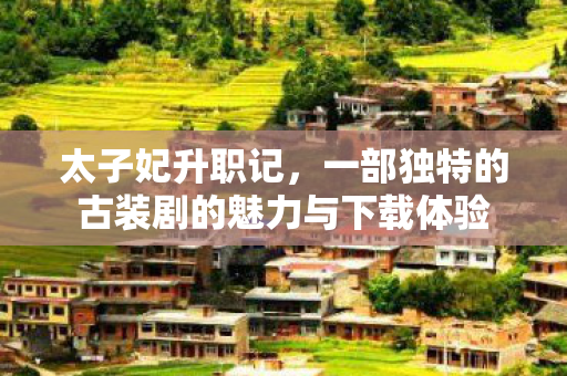 太子妃升职记，一部独特的古装剧的魅力与下载体验