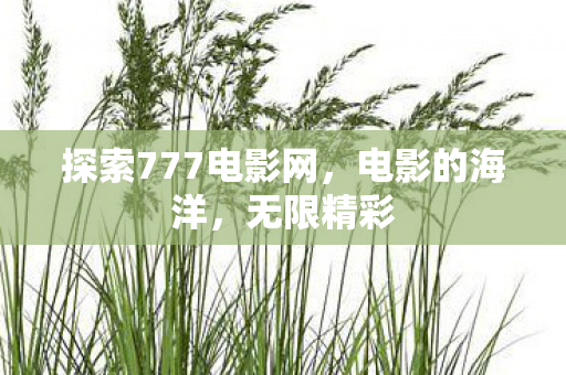 探索777电影网,电影的海洋,无限精彩 探索777电影网,电影的海洋,无限精彩