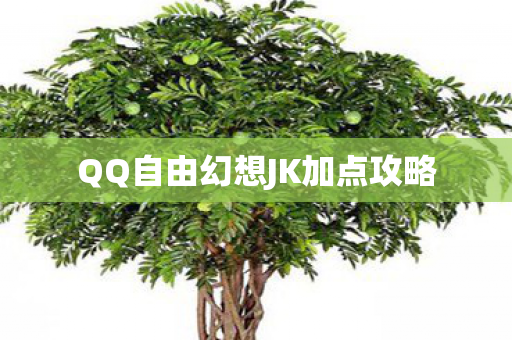 QQ自由幻想JK加点攻略