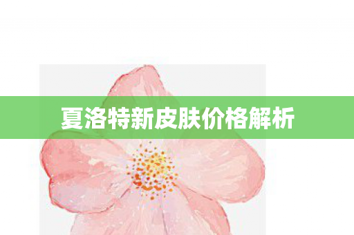 夏洛特新皮肤价格解析