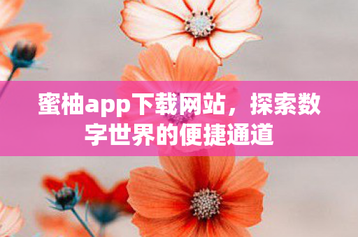 蜜柚app下载网站，探索数字世界的便捷通道