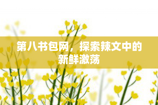 第八书包网，探索辣文中的新鲜激荡