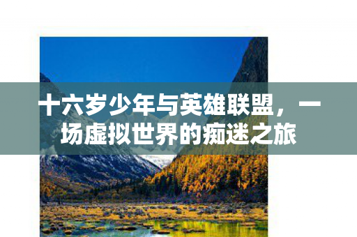 十六岁少年与英雄联盟，一场虚拟世界的痴迷之旅