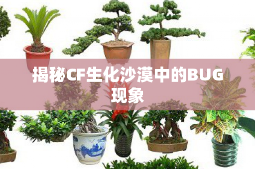 揭秘CF生化沙漠中的BUG现象