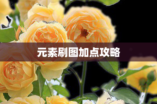 元素刷图加点攻略