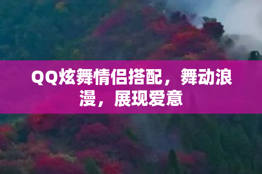 QQ炫舞情侣搭配，舞动浪漫，展现爱意