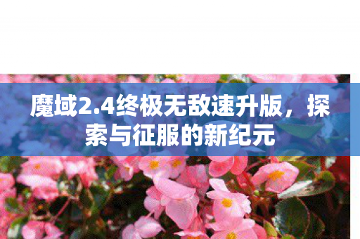 魔域2.4终极无敌速升版，探索与征服的新纪元
