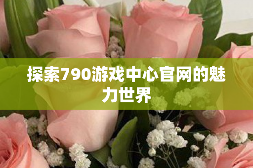 探索790游戏中心官网的魅力世界
