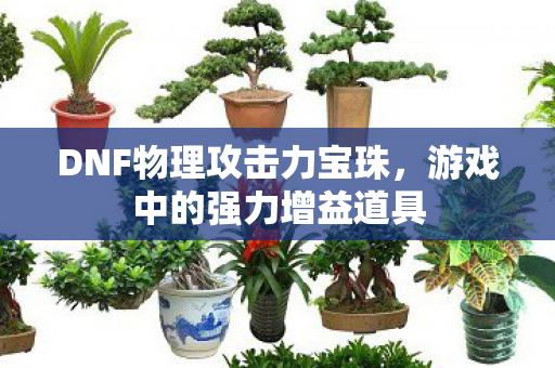 DNF物理攻击力宝珠，游戏中的强力增益道具