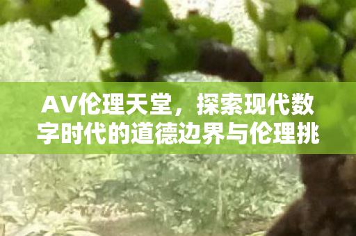 AV伦理天堂，探索现代数字时代的道德边界与伦理挑战