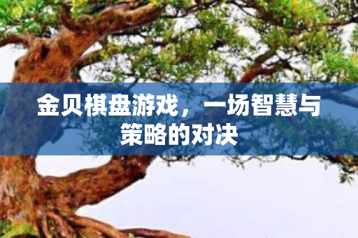 金贝棋盘游戏，一场智慧与策略的对决