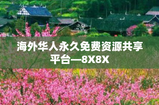 海外华人永久免费资源共享平台—8X8X