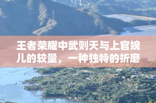 王者荣耀中武则天与上官婉儿的较量，一种独特的折磨