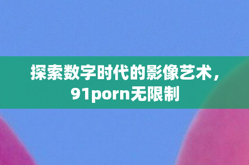 探索数字时代的影像艺术，91porn无限制