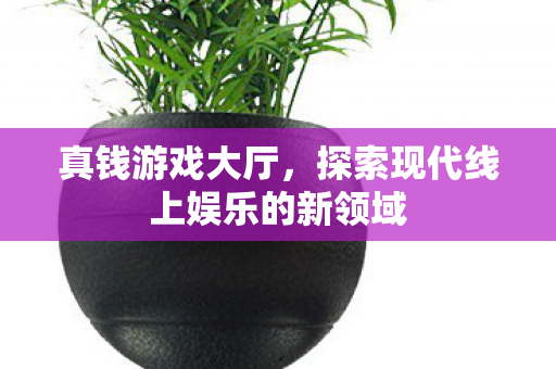 真钱游戏大厅，探索现代线上娱乐的新领域