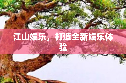 江山娱乐，打造全新娱乐体验