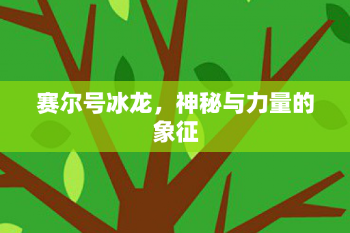 赛尔号冰龙，神秘与力量的象征