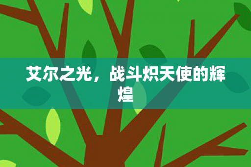 艾尔之光，战斗炽天使的辉煌