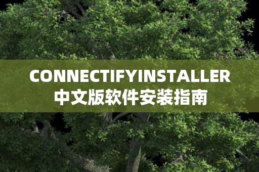 CONNECTIFYINSTALLER中文版软件安装指南