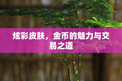 炫彩皮肤，金币的魅力与交易之道