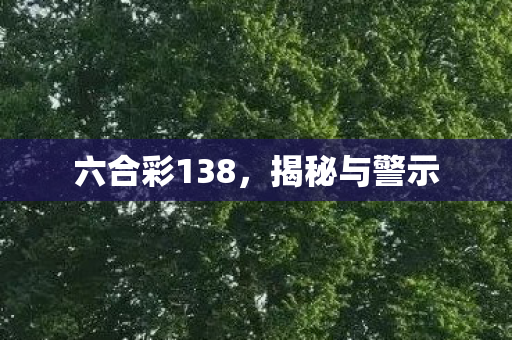 六合彩138，揭秘与警示