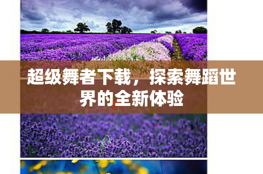 超级舞者下载，探索舞蹈世界的全新体验