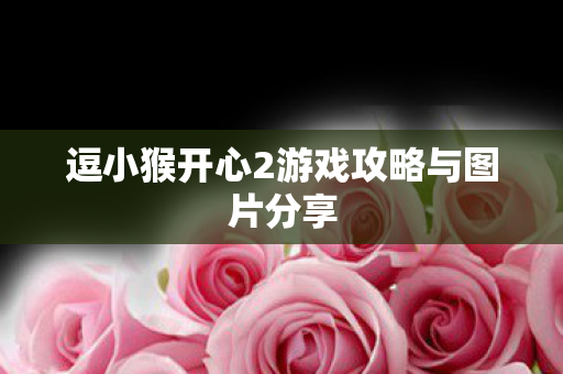 逗小猴开心2游戏攻略与图片分享