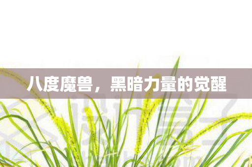 八度魔兽，黑暗力量的觉醒