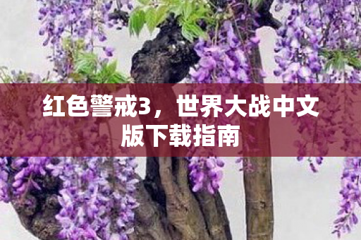 红色警戒3，世界大战中文版下载指南