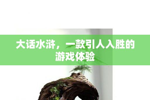 大话水浒，一款引人入胜的游戏体验