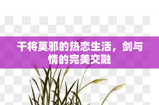 干将莫邪的热恋生活，剑与情的完美交融