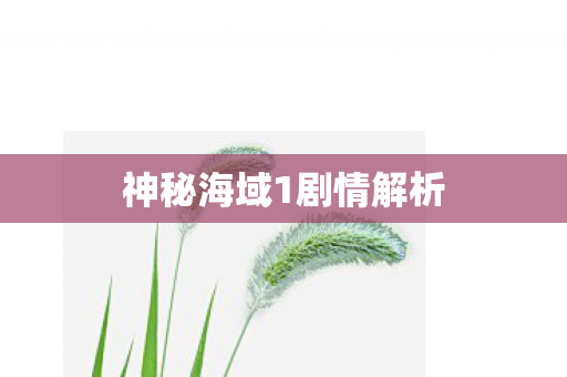 神秘海域1剧情解析