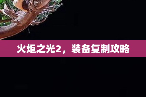 火炬之光2，装备复制攻略