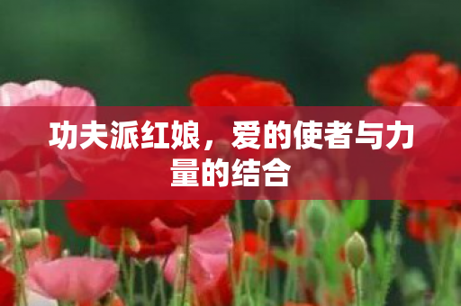 功夫派红娘，爱的使者与力量的结合