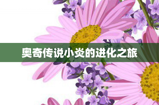 奥奇传说小炎的进化之旅