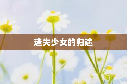 迷失少女的归途